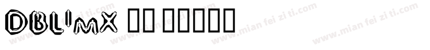 DBLimX 字体字体转换